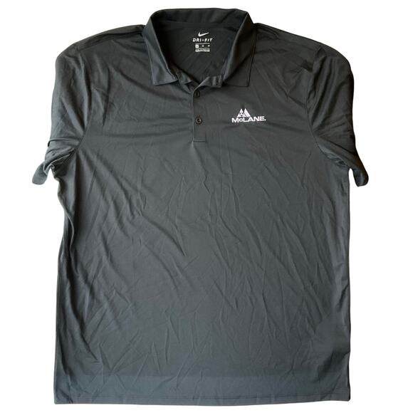 Nike Dri-Fit Men Short Sleeve Polo Shirt Size XL, Black , Manteca - Picture 1 of 9